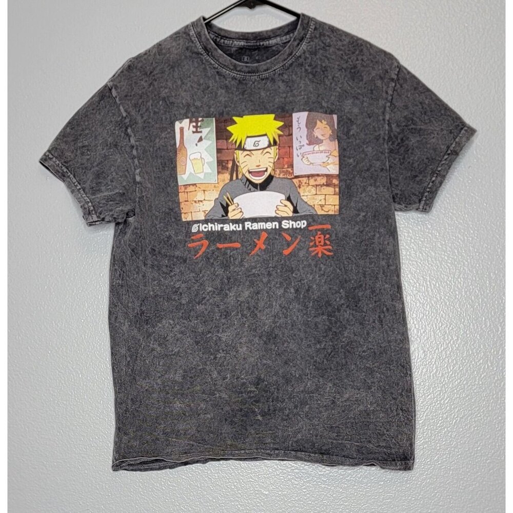 Naruto Shippuden Ichiraku Ramen Shop Short Sleeve T-Shirt Size Small Anime